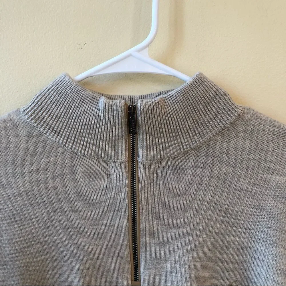 Ralph Lauren Wool Quarter Zip Sweater